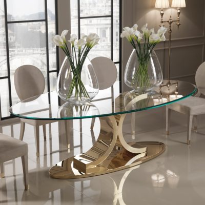 designer-24-carat-gold-oval-glass-dining-table-1