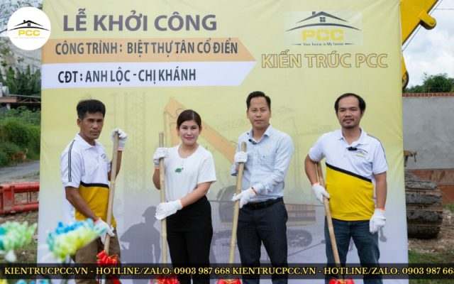 đội ngũ thi công của PCC